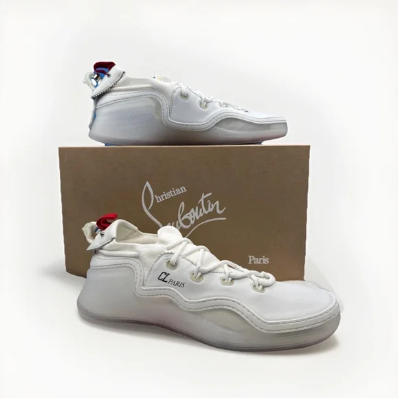 Christian Louboutin Arpoador Flat Sneakers Size 43.5 NEW - Picture 2 of 8